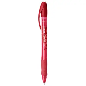 Bic, Stylo, ILLUSION DE LA GELOCITE - Stylos en gel (Rouge, 12 x) pas cher