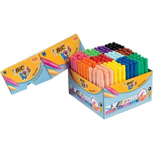 Bic Visa Color kleurstiften, lijndikte: 3 mm, 144 stuks, diverse kleuren