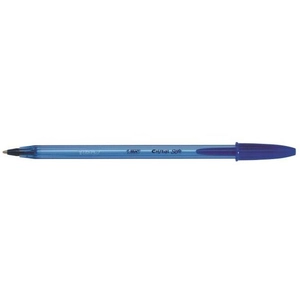 Stylo Bic Cristal Soft Bleu pas cher
