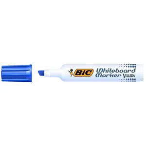 BIC Velleda 1791 markeerstift 12 stuk(s) Blauw Beitelvormige punt pas cher