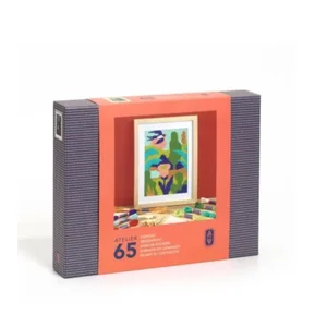 Djeco, Autocollants, Atelier 65, Kanvas-Stickerei pas cher