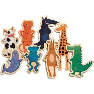 Comparateur de prix : Djeco Jeu d'association Crazy animaux magnétiques (24 pièces)