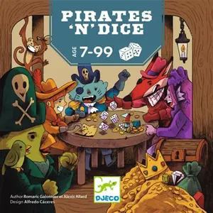 Djeco Pirates 'n' Dice (mult) pas cher