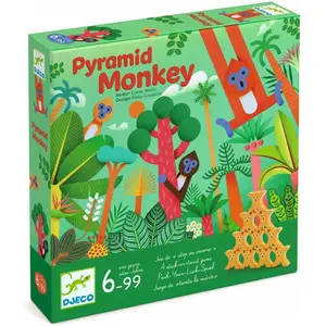 Jeu d'ambiance Djeco Pyramid Monkey pas cher