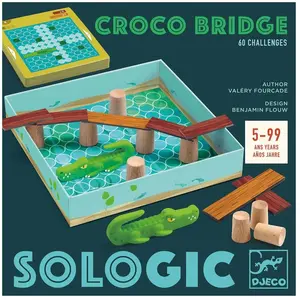 Djeco Pont de Croco (60 pièces) pas cher