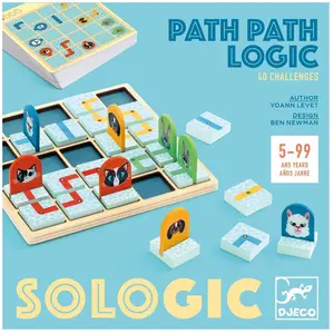 Djeco D lion aidimas - Loginis aidimas - Kelio logika (40 pièces) pas cher