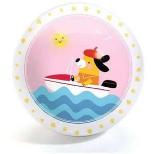 Djeco bal Love boat ball Ø12 cm kleurrijk speelgoed voor kinderen. pas cher