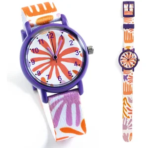 LBR Leaves 50433 Montre d'apprentissage Multicolore pas cher