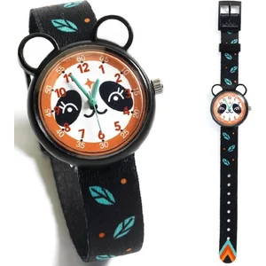 Djeco LBR Panda n'applique pas de montres d'apprentissage, multicolore (50428) pas cher