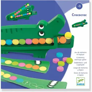 Jeu couleur et forme Djeco Crococroc pas cher