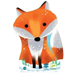 Djeco Siluet  d lion  - Lap  Ginger (24 detal s) (24 pièces) pas cher