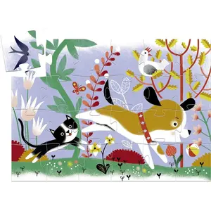 Puzzle enfant Djeco Firmin Petit Chien 24 pièces pas cher