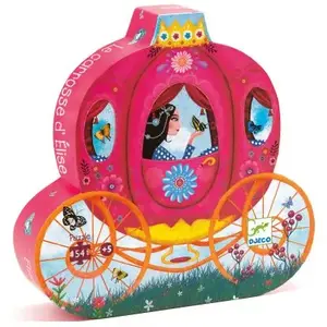 Djeco Puzzle Le carosse d'Elise 54 pcs