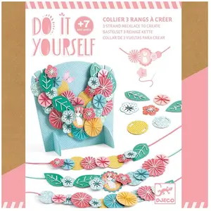 Djeco Bricolage - Colliers Flora pas cher