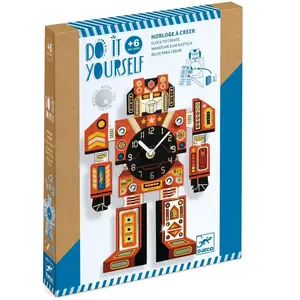 Djeco DIY - Uhr Robotime pas cher
