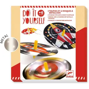 Djeco Do it yourself - Hypnotiserende kosmos - 12 tollen om te versieren - 6 jaar+