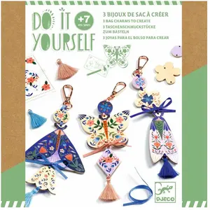 Djeco knutselset Butterflies - creatieve sieraden maken. pas cher