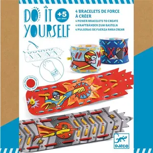 Jeu créatif Djeco Bracelets Super-pouvoirs pas cher