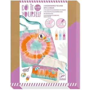 Djeco DJ07942 Tie-Dye accessoires om Sunshine Camp te maken - Doe het zelf pas cher