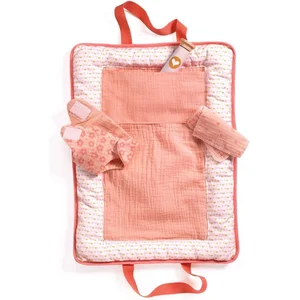 Djeco Sac à langer pour poupon Pink Peak pas cher