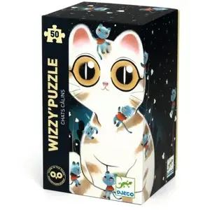 Puzzle Djeco Chats Câlins 50 pièces pas cher