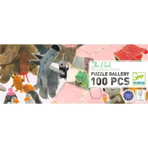 Djeco Puzzle Gallery The park 100 Teile (100 pièces) pas cher