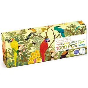 Djeco Puzzle Gallery Peaceful birds 1000 Teile (1000 pièces) pas cher