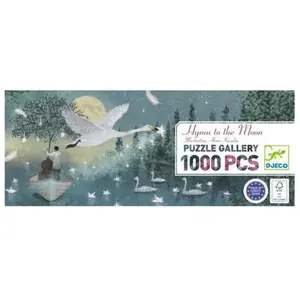 Djeco Puzzle Gallery Hymn to the Moon 1000 Teile (1000 pièces) pas cher