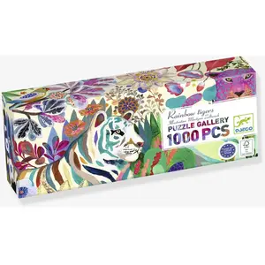 Puzzle enfant Djeco Rainbow Tigers 1000 pièces pas cher