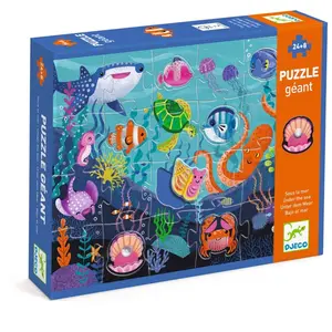 Djeco Puzzle Tactilo Mer 32 pièces (32 pièces) pas cher