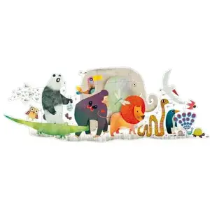 Djeco Puzzle Géant La parade des animaux 36 pcs pas cher