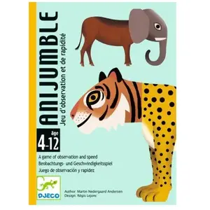 Jeu de cartes Djeco Anijumble pas cher