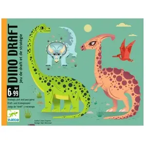 Jeu de cartes Djeco Dino Draft pas cher