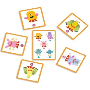 Jeu de cartes Djeco Monstre toi pas cher