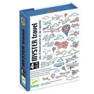 Djeco Kartenspiel Myster travel (mult) pas cher