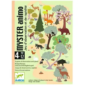 Comparateur de prix : Djeco Jeu De Cartes Myster Animo - Fsc Mix