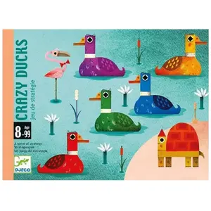 Sylvanian Jeu de cartes Djeco Crazy Ducks pas cher