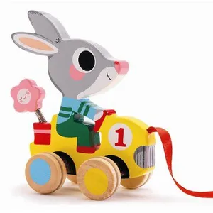 Jouet à traîner - DJECO - Roulapic - Mixte - Très coloré - Intérieur pas cher