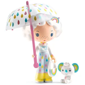 Djeco Figurines Prunelle & Bianca Tinyly pas cher