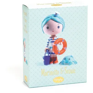 Figurines Tinyly - DJECO - Marinette et Scouic - Mixte - Intérieur pas cher