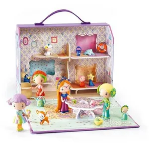 Djeco Maison et figurines Bluchka & Indie Tinyly pas cher