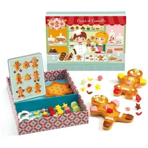 Djeco Oscar et Cannelle : Biscuits décorés aille Unique Coloris Unique pas cher