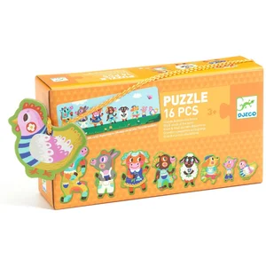 Djeco | Puzzel Klein En Groot Op De Boerderij - 16 pcs
