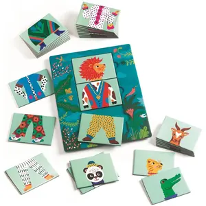 Djeco Eduludo Mix & Match Modanimo (mult) pas cher