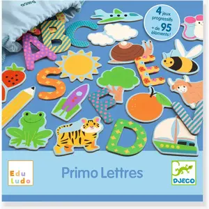 DJECO Primo Ludo Lettres - multicolore TU pas cher