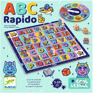 Jeu écriture et lettres Djeco ABC Rapido pas cher