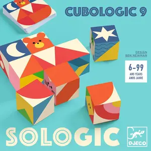Casse-tête Djeco Cubologic 9 pas cher