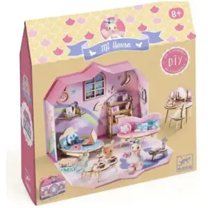 Djeco DIY - Kit créatif Mi House Rosie pas cher
