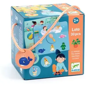 Loto Djeco Dans la maison pas cher