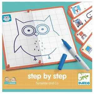 Comparateur de prix : Jeu découverte Djeco Step by step Symetrie and Co